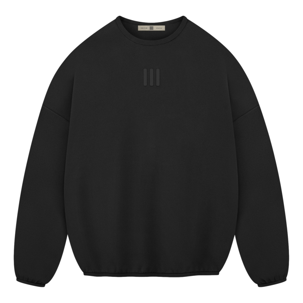 Suede Fleece Crewneck