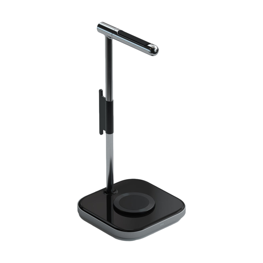 2-in-1 Headphone Stand with Wireless Charger