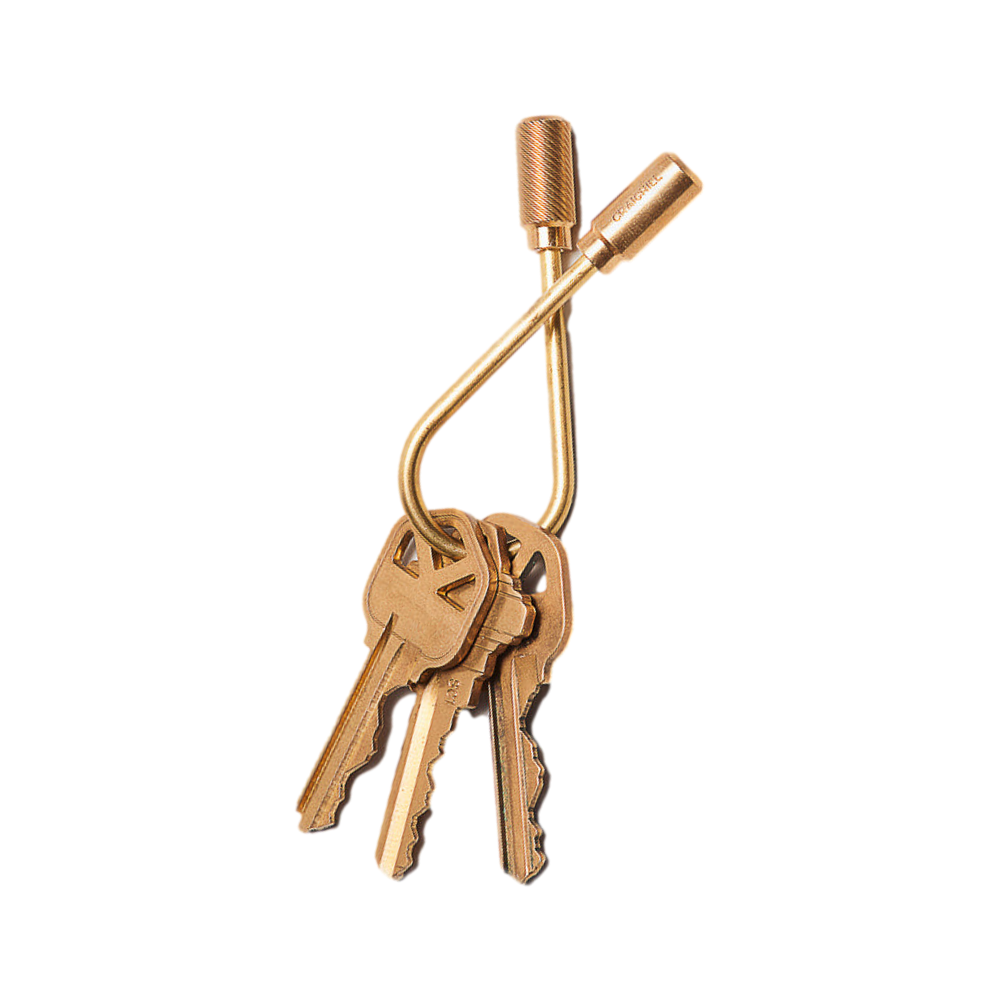 Closed Helix Keyring